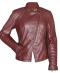 Empowered Queen: A Regal Leather Jacket for Women