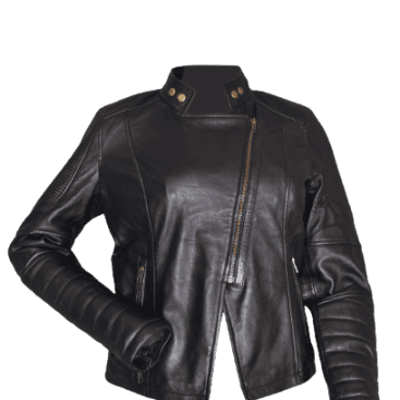 Empowered Queen: A Regal Leather Jacket for Women
